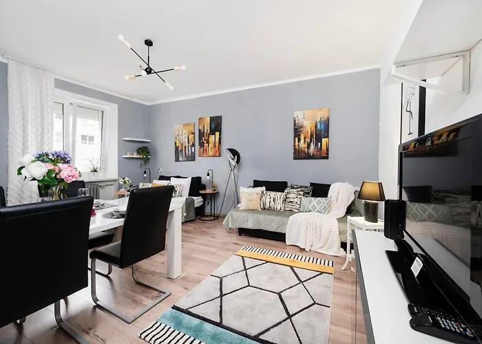 Downtown - 38m2, Location 公寓 罗兹