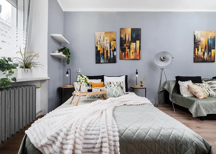 Downtown - 38m2, Location 公寓 罗兹